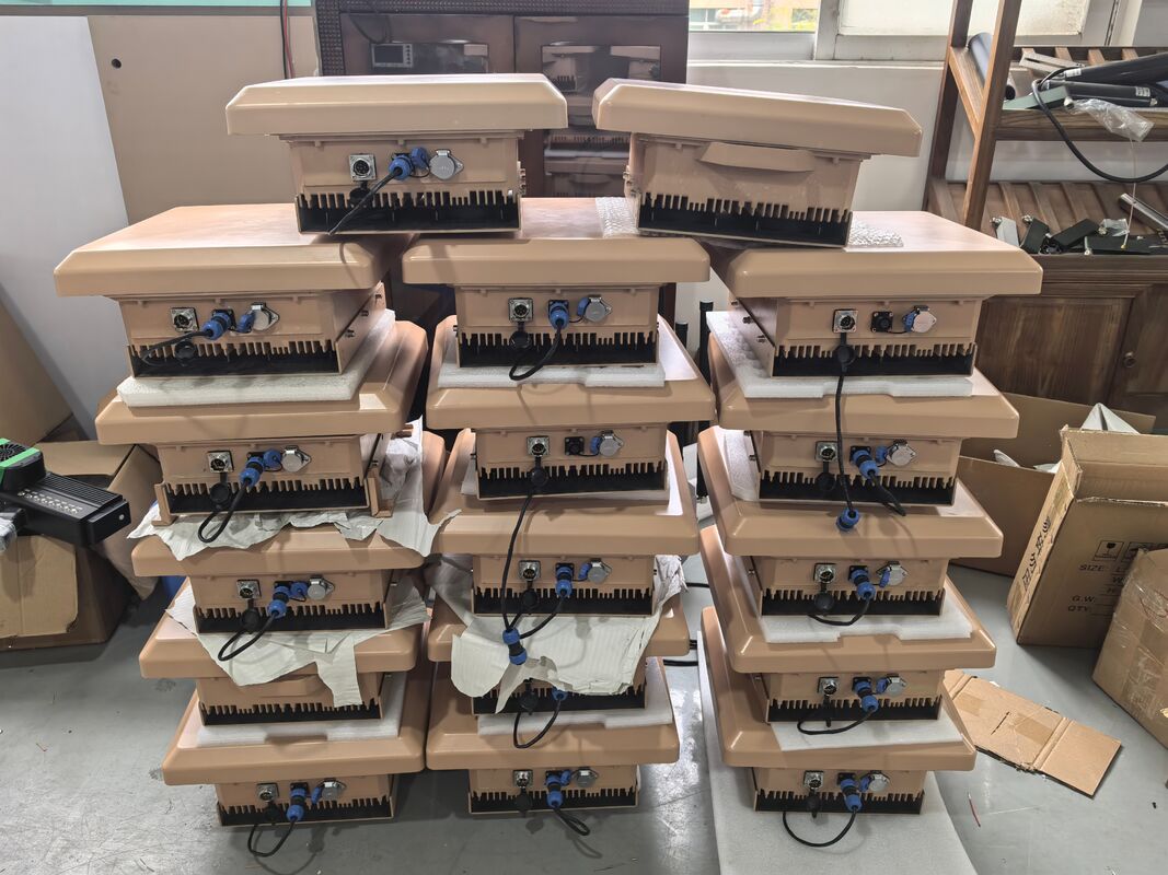 170W Large Fixed Drone Signal Jammer , Stable Drone Frequency Scrambler