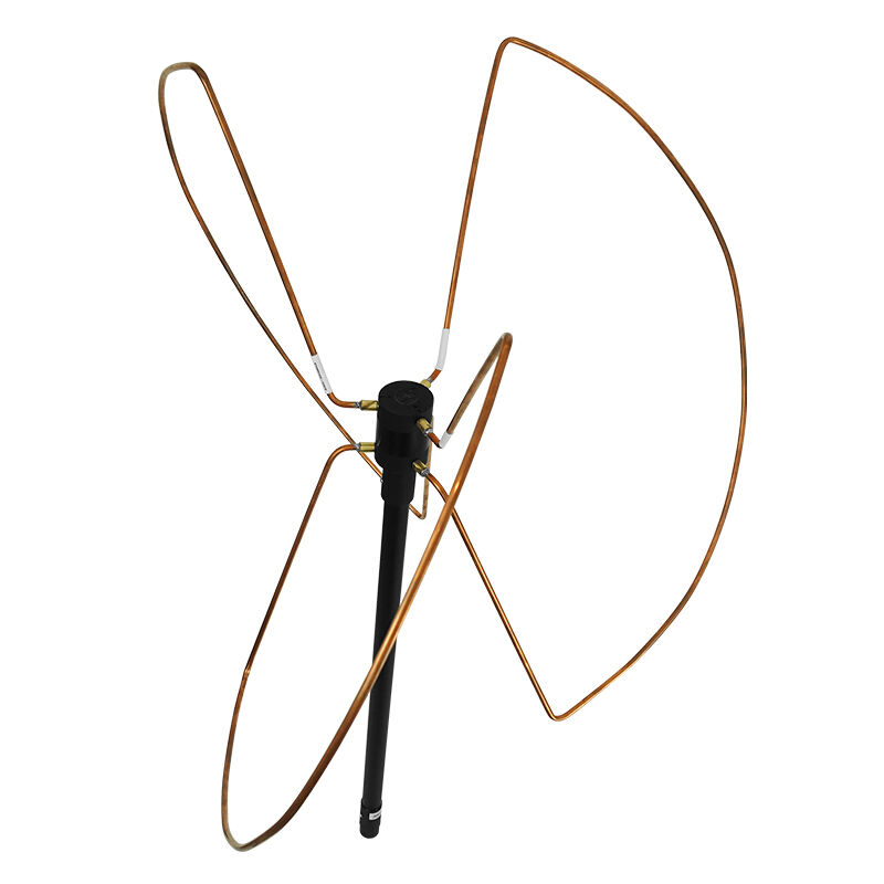 Customized higih power 300W 2.4ghz 5.8ghz N-male drone GNSS signal shield  four leaf clover antenna