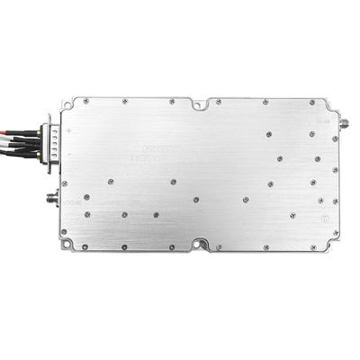 Bộ khuếch đại UHF VHF UWB 50W 4000-8000MHz 4g 5g phủ sóng toàn dải, mô-đun khuếch đại chống drone không cần nguồn tín hiệu
