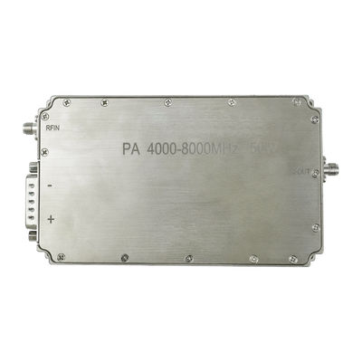 4000-8000MHz 50W High Gain Drone Amplifier Module 47dB Gain ổn định 1dB Output