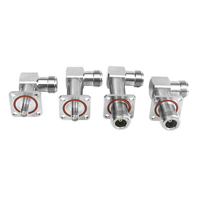 Đầu nối SMA sang N bằng nhôm chống thấm nước 90 độ, bộ phận thiết bị khung gầm chống drone