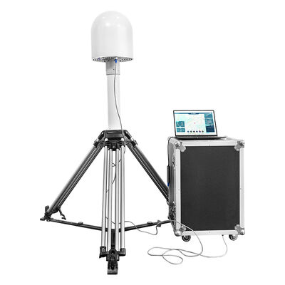 Máy dò drone có thể điều chỉnh phần mềm, cố định với giá đỡ băng tần 700-6300MHz