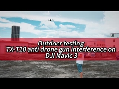 6 Band Gun Shape Drone Jammer Bộ chặn UAV Quân đội bảo vệ VIP