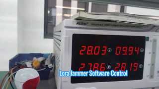 Mô-đun gây nhiễu kỹ thuật số lora tín hiệu máy bay không người lái được điều khiển bằng phần mềm